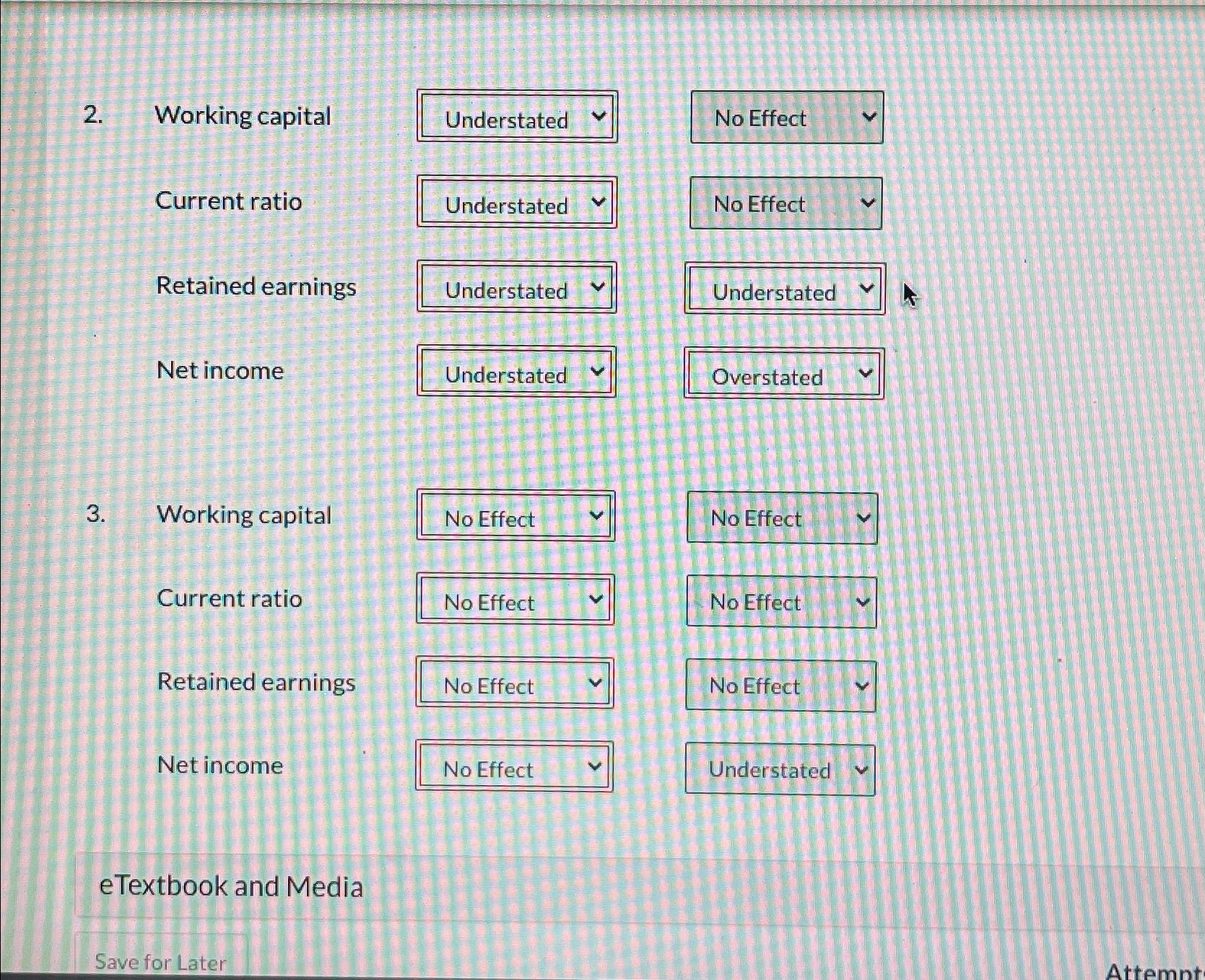  Current Attempt in Progress Ann M. Martin Company makes the following