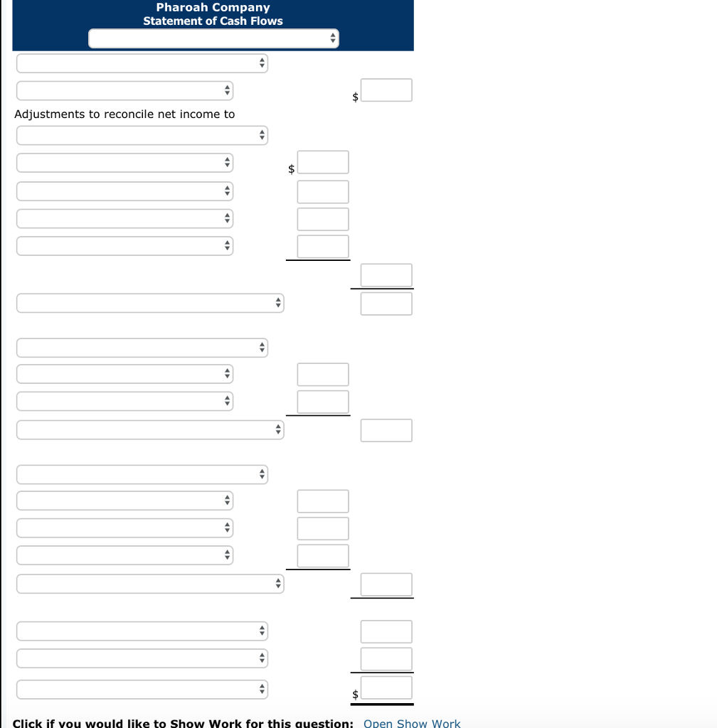 Company Comparative Balance Sheets Assets Cash Accounts receivable Inventory Land Equipment 2019