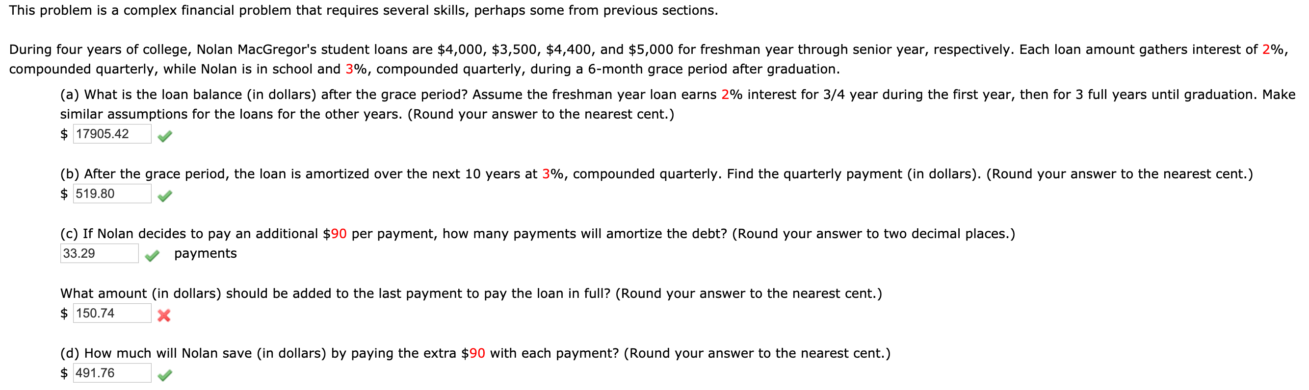  This problem is a complex financial problem that requires several skills,