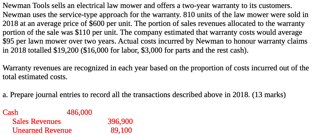 Solutions provided in red colour please show me the breakdown of where