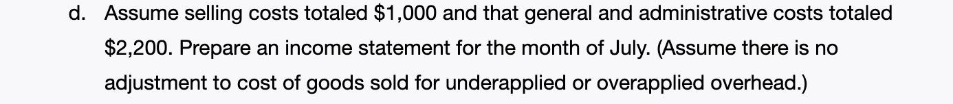 Calculating the Cost of Jobs, Making Journal Entries, and Preparing an Income