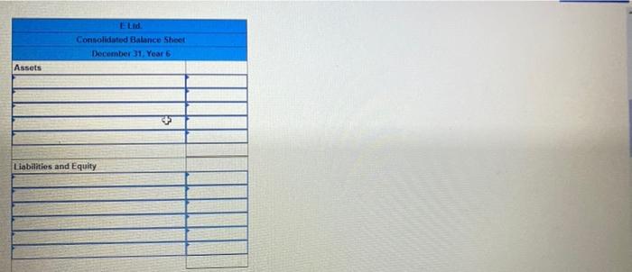 6, were as follows: Cash and receivables Inventory Plant assets (net) Intangible