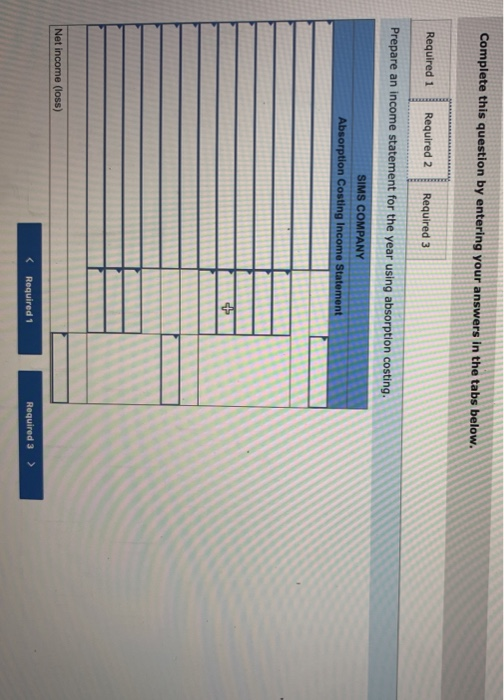 1, 2017. Its cost and sales information for this year follows 40