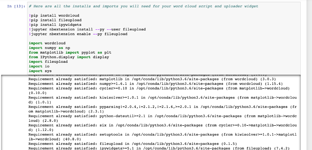 the image won't upload as it's supposed to because of all the