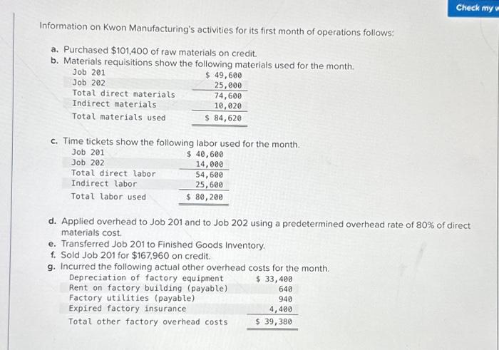  Journal entry worksheet Note: Enter debits before credits. Journal entry worksheet