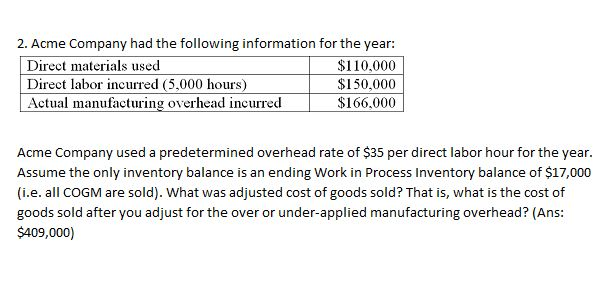 I know the answer I just need help with step-by-step instructions: 2.