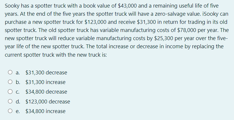 Please show equations and work to get answer. Sooky has a spotter
