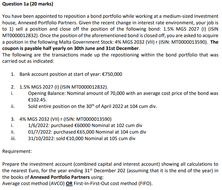 PLEASE ANSWER QUESTION 1a WITH DETAILED EXPLANATION. A LIKE WILL FOLLOW. PLEASE
