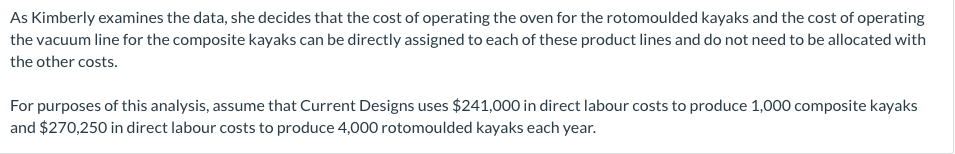 main product lines-composite kayaks, which are handmade and very labour-intensive, and rotomoulded