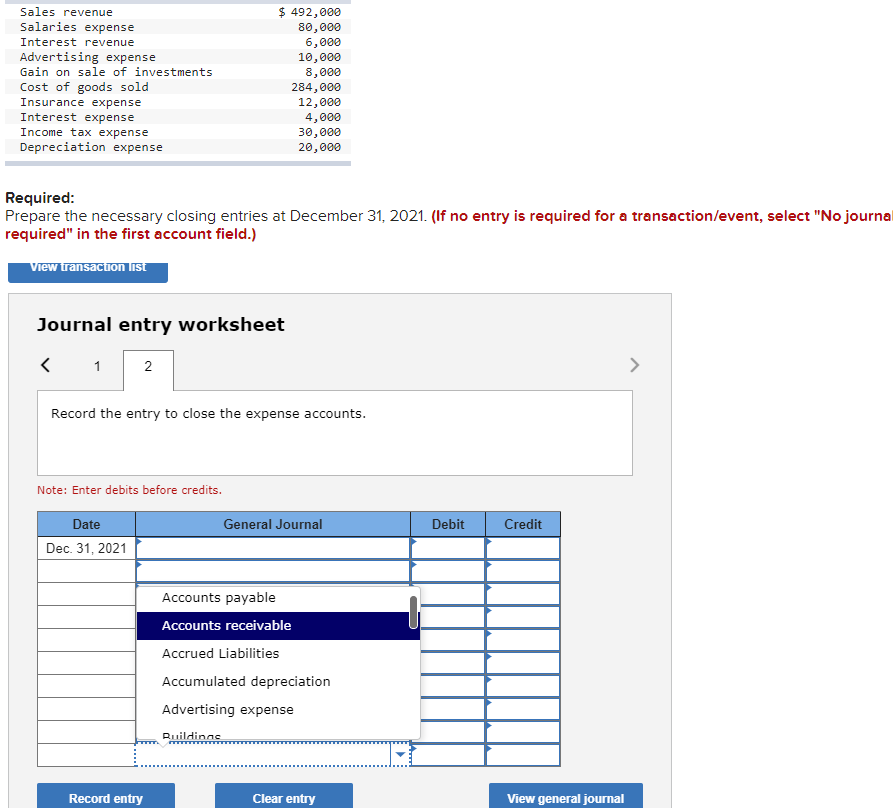 statement information of the Schefter Corporation for the year ended December 31,