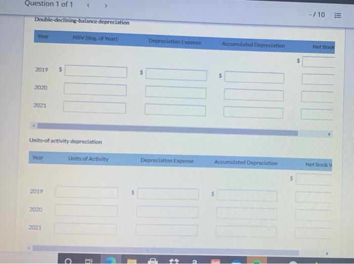 only for business. The cost of the van is estimated at $36,500.