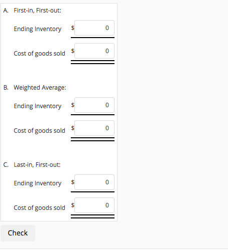 steps. Inventory Costing Methods-Periodic Method The Toon Company, which uses the periodic