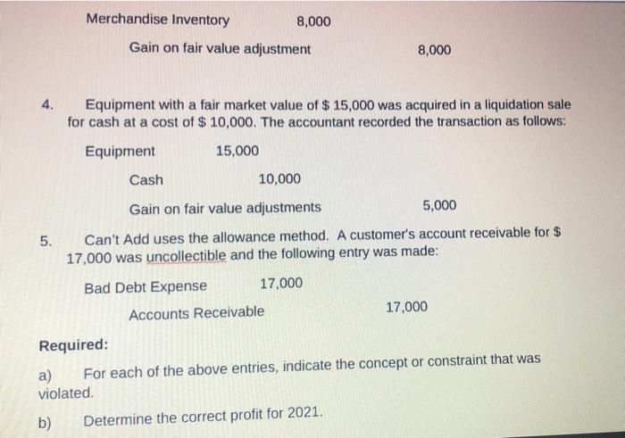 - 10 marks - 2 marks per entry) - (Part B -