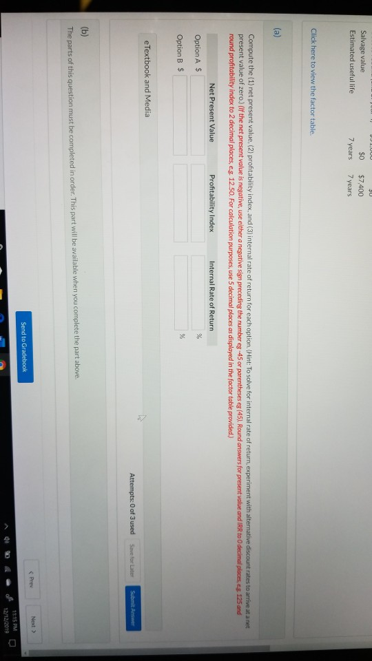 considering investing in new heart-monitoring equipment. It has two options. Option A