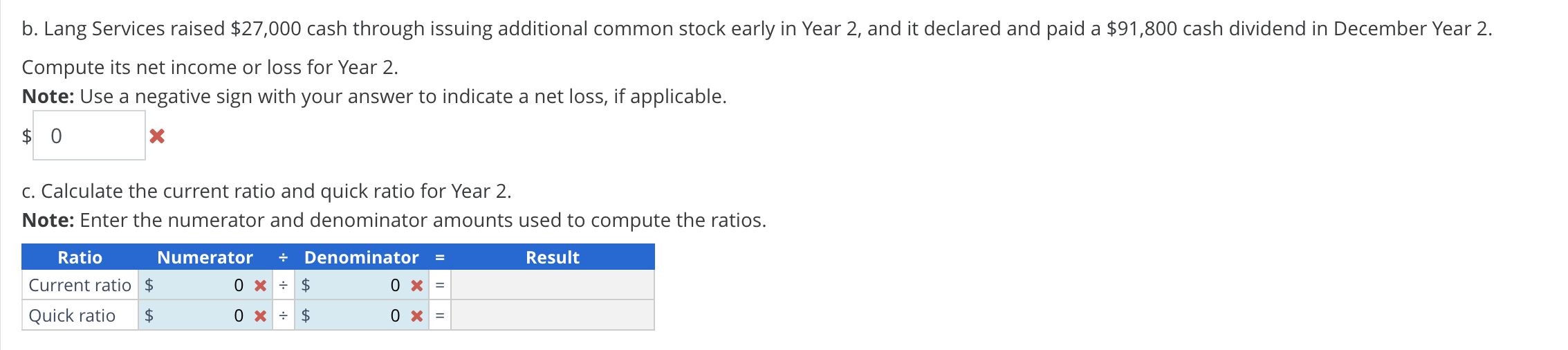 Services' balance sheet for December 31 of each year. Note. I ict