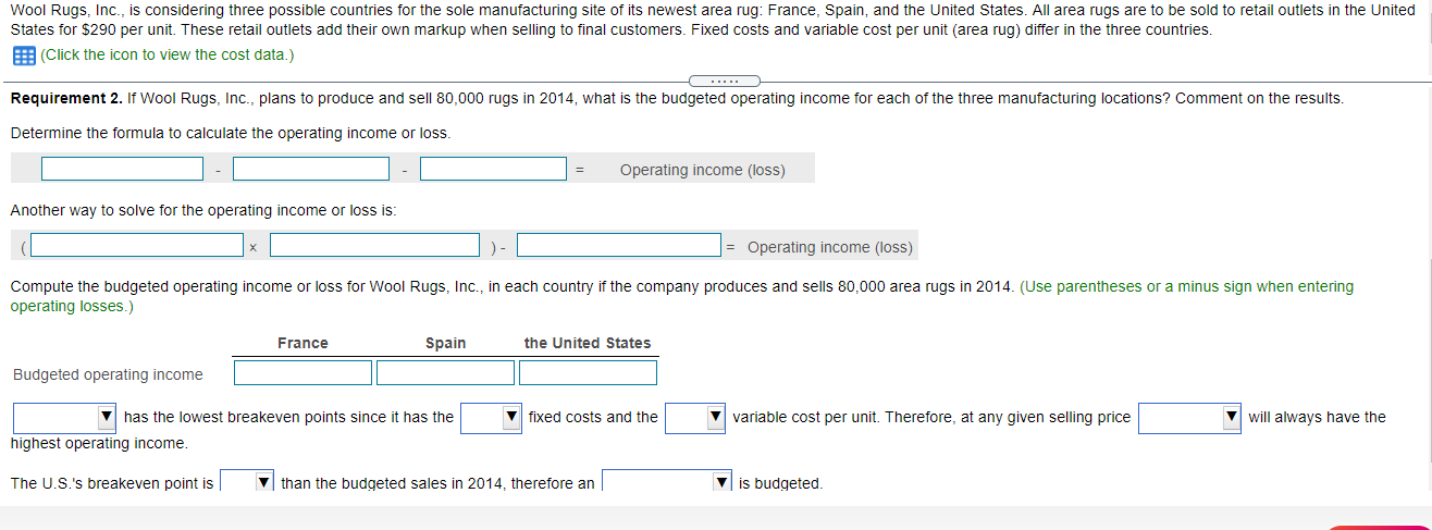 manufacturing site of its newest area rug: France, Spain, and the United