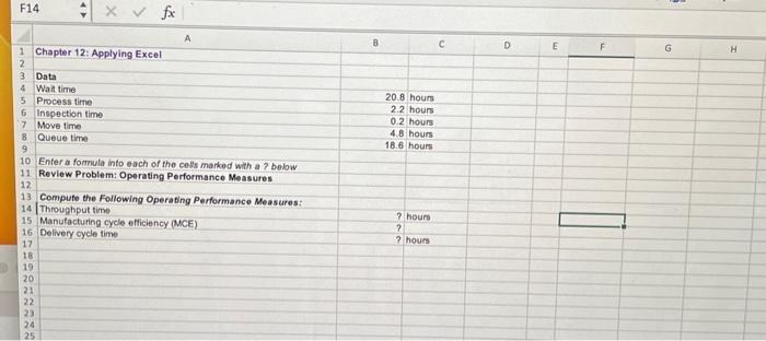 1: Download the Applying Excel form and enter formulas in all cells