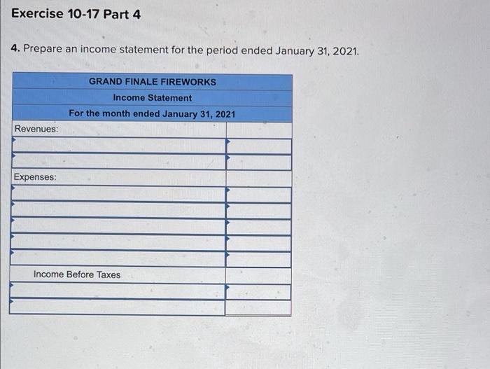 10-4, 10-5, 10-8) [The following information applies to the questions displayed below.]