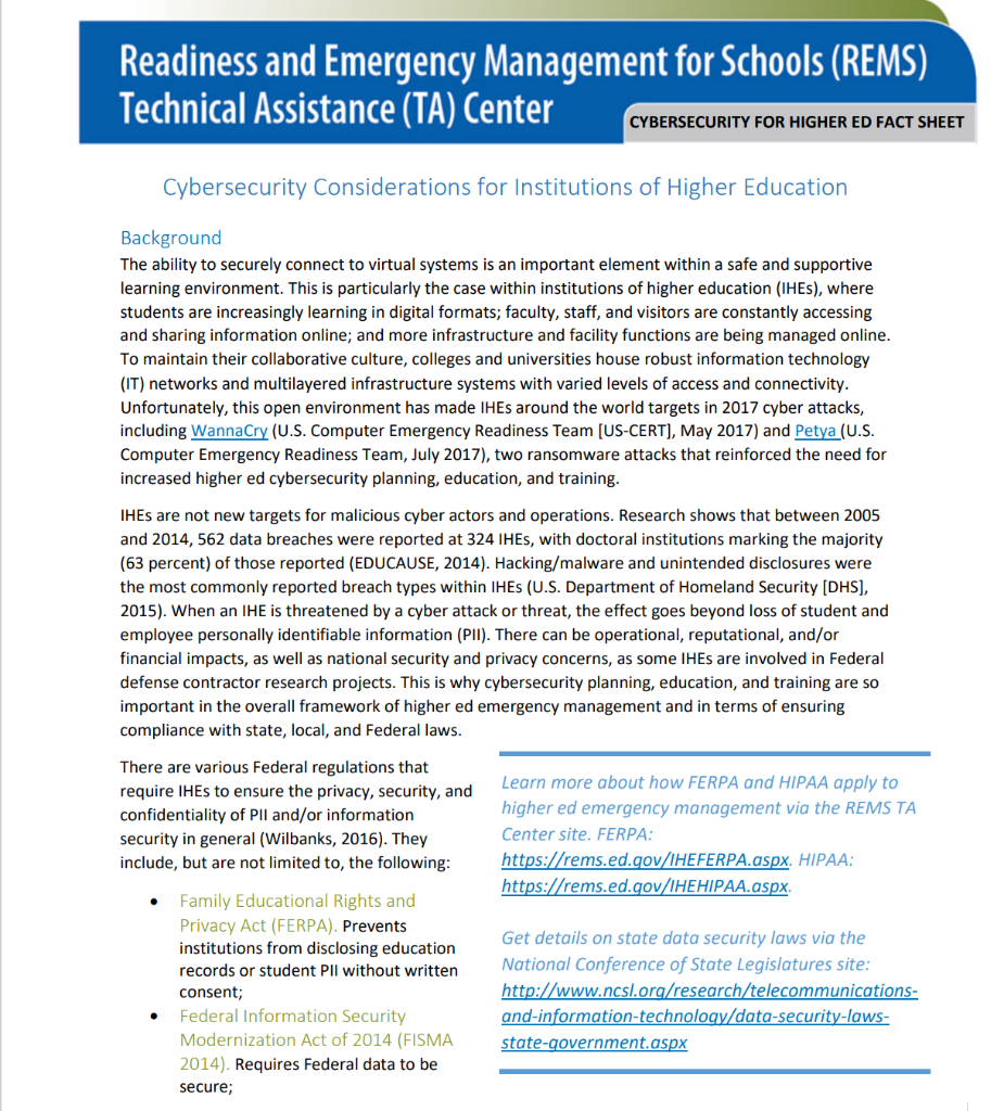 Question: It is a common case that institutions to collect and store