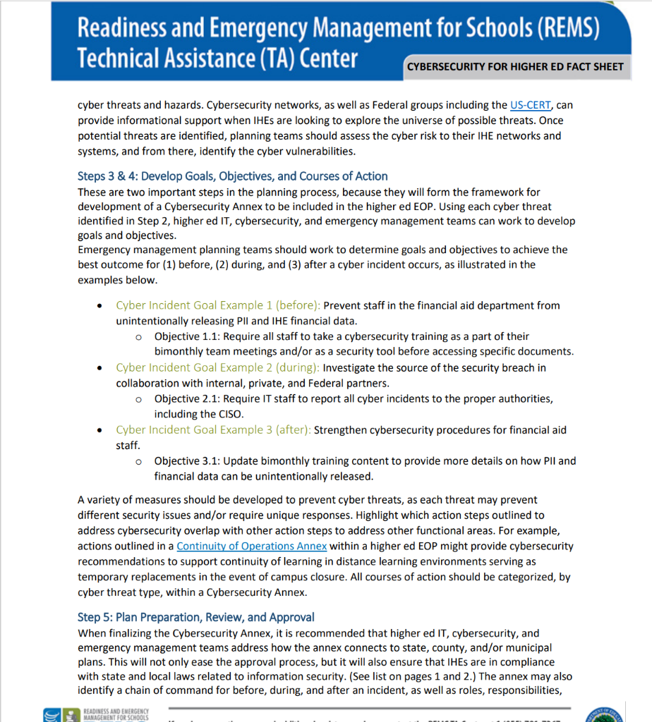 case within institutions of higher education (IHEs), where students are increasingly learning