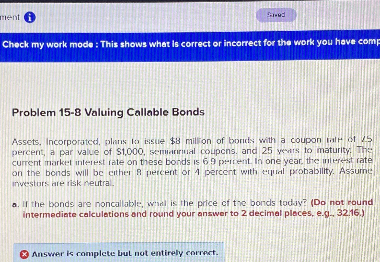  Check my work mode: This shows what is correct or incorrect