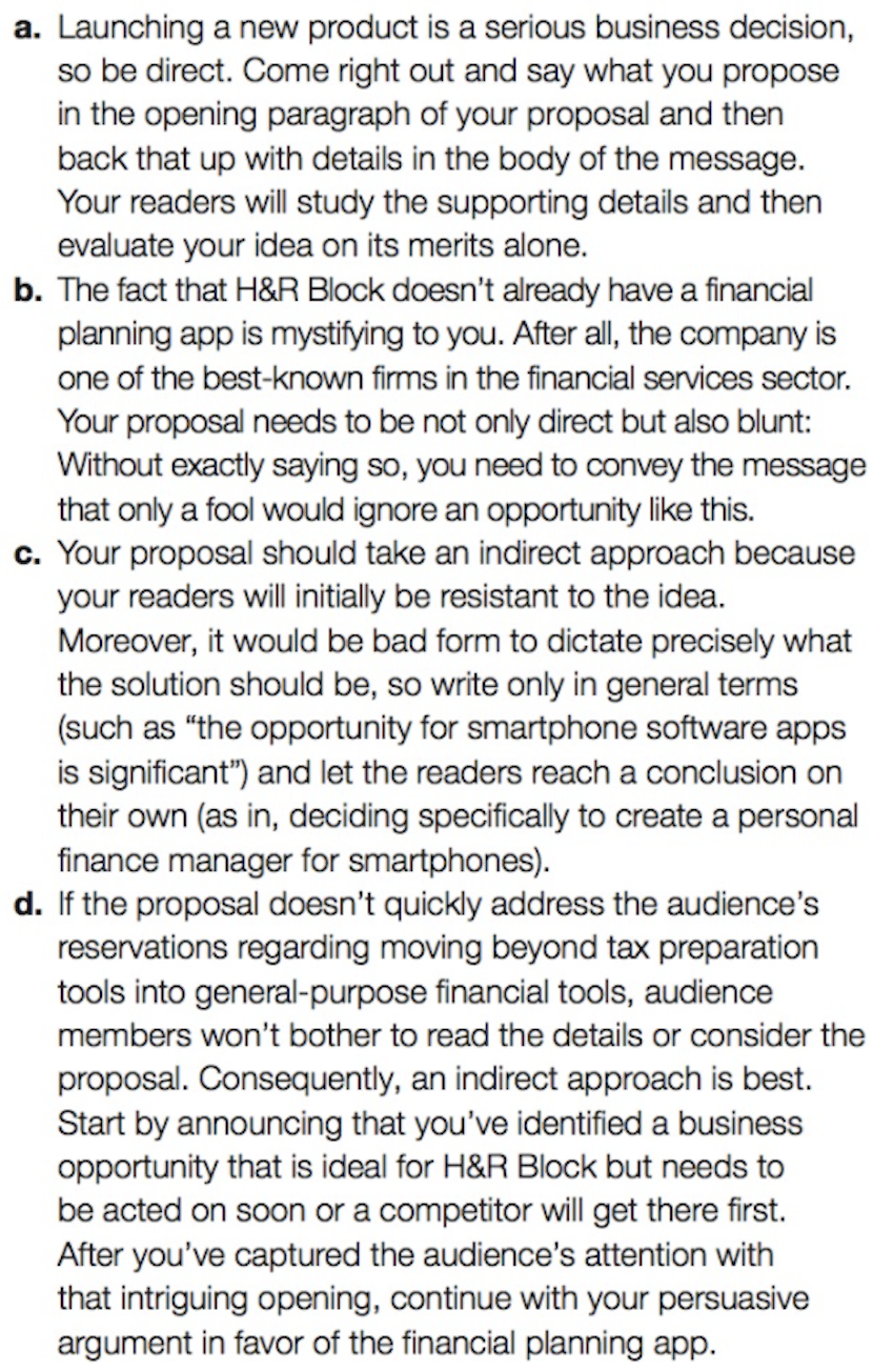 potential business opportunity for H&R Block: a mobile app for personal financial