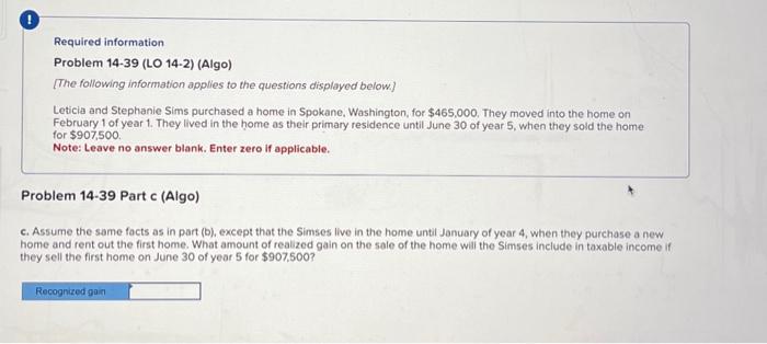 Stephanie Sims purchased a home in Spokane, Washington, for $465,000. They moved