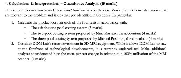 Exhibit 2: Calculation of the cost rate at DDM Lab Overhead 2,775,399.20