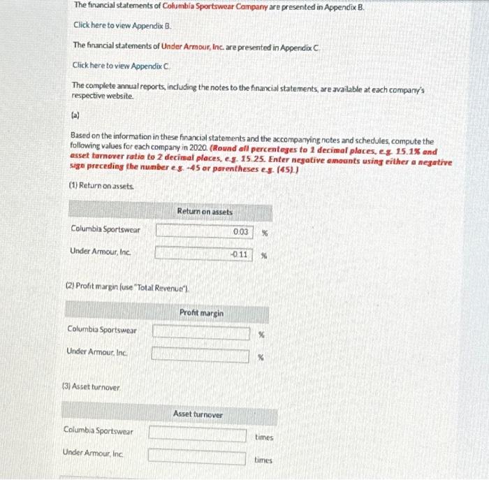  please provide details on how to solve with answer The financial