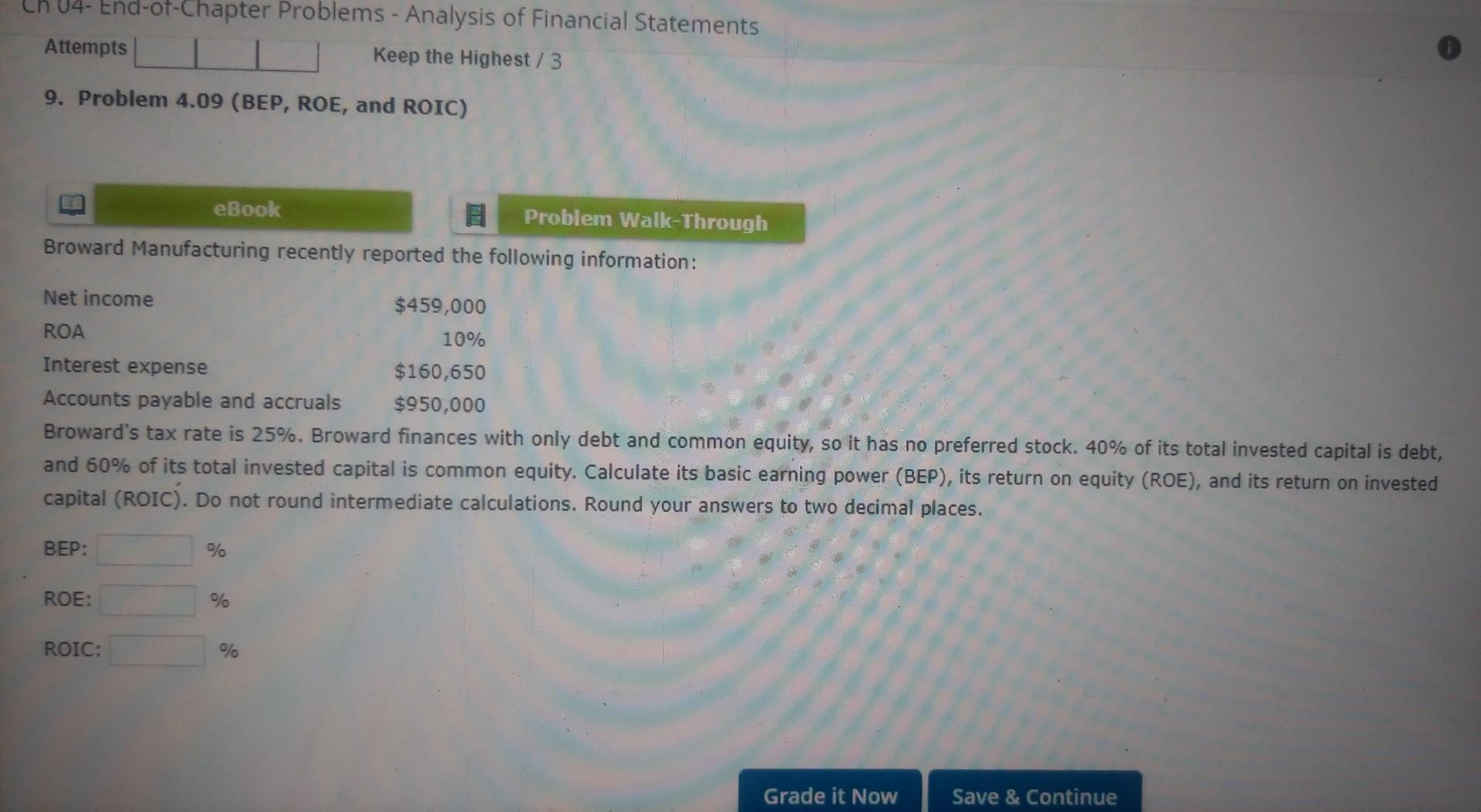  give accurate nd complete answer Cn u4- tnd-ot-Chapter Problems - Analysis
