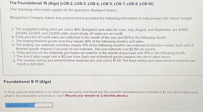 please help. i will hit thumbs up!! thank you! The Foundational 15