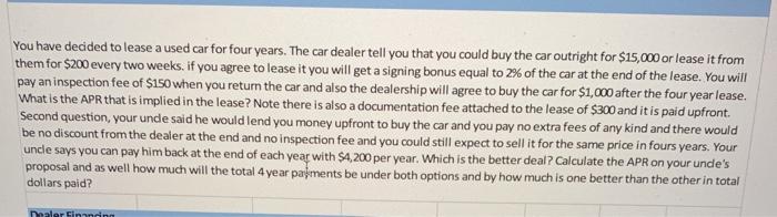  Please don't solve on spreadsheet or excel or whatever. I want