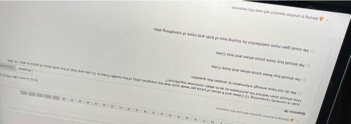  Question 2 Mother whose He should buy tower pizza slices and