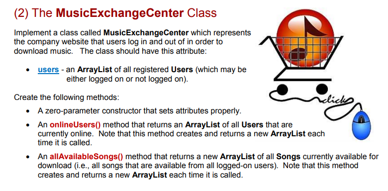  public class Song { private String title; private String artist; private