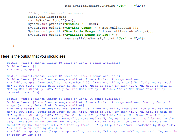 public int getDuration() { return duration; } public int getMinutes() { return