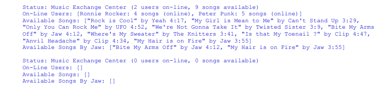 duration / 60; } public int getSeconds() { return duration % 60;