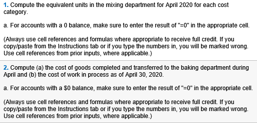 Please answer these in excel & show the excel formulas please. thank