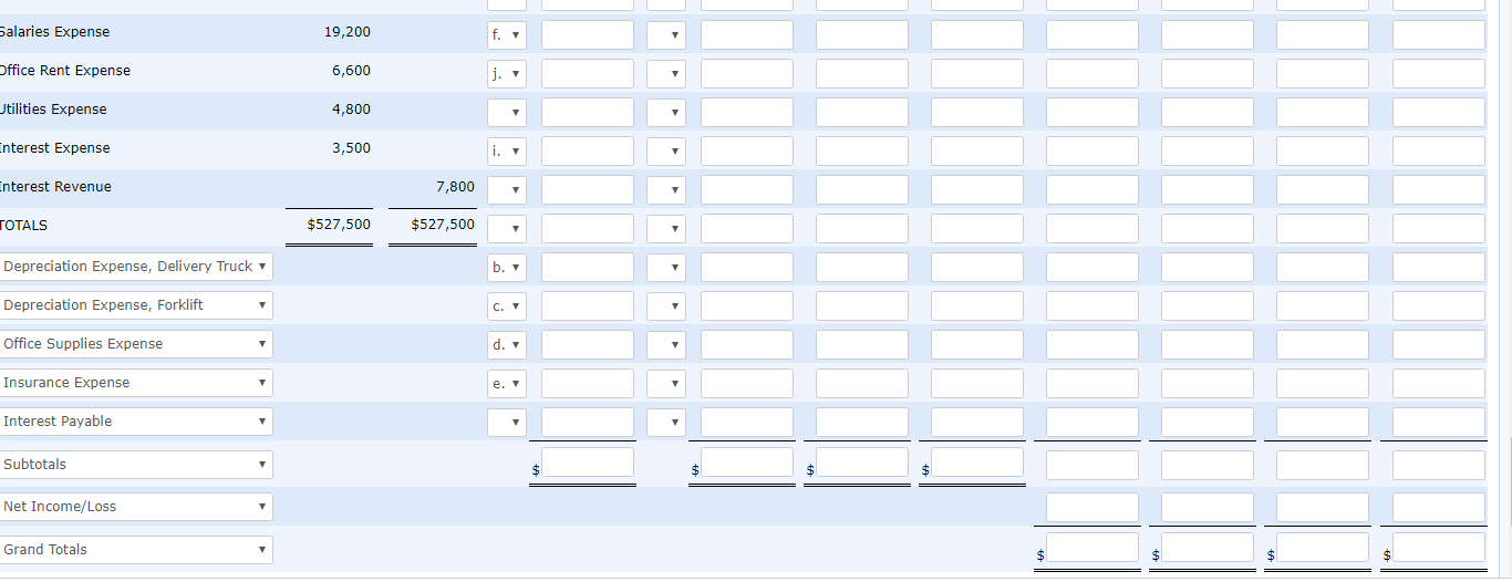 September 30 was $65,800. b. The depreciation on the Delivery Truck for