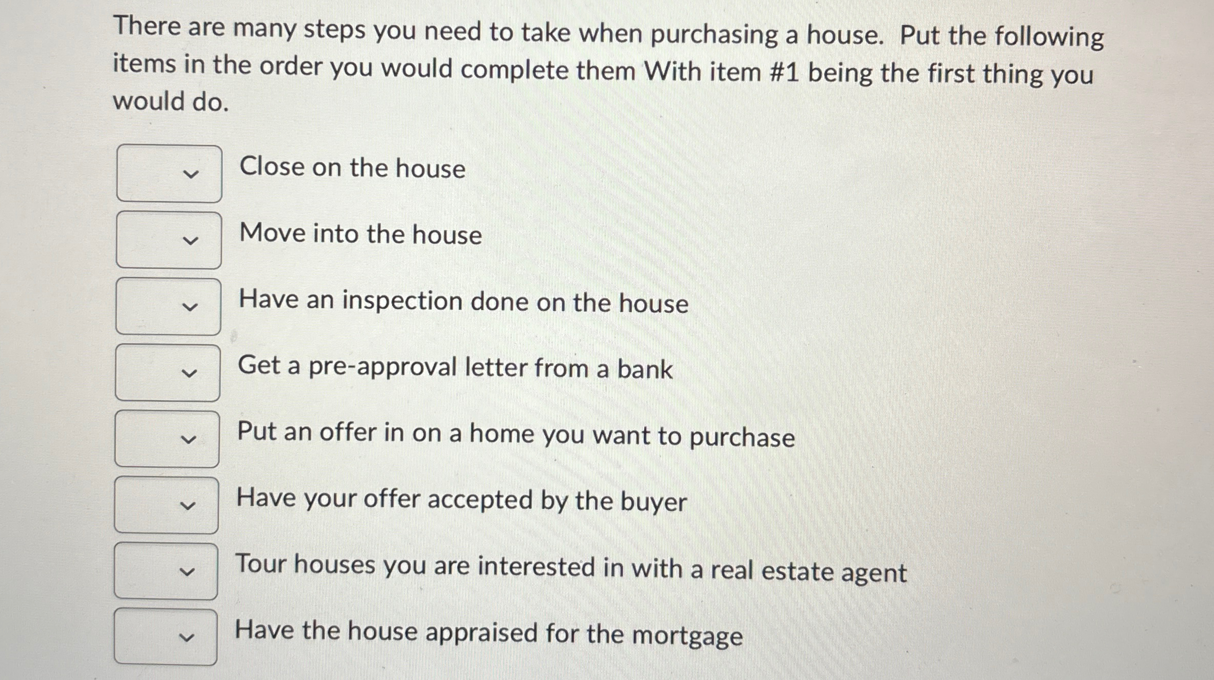  There are many steps you need to take when purchasing a