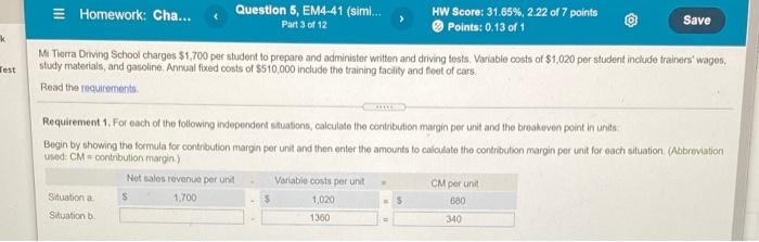 + Skip Ahead Calculator Print Clear All Check Answer Situation b. =
