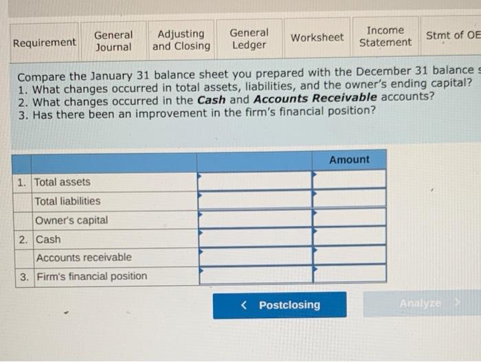 cash and $20,000 on credit during the first week of January 12