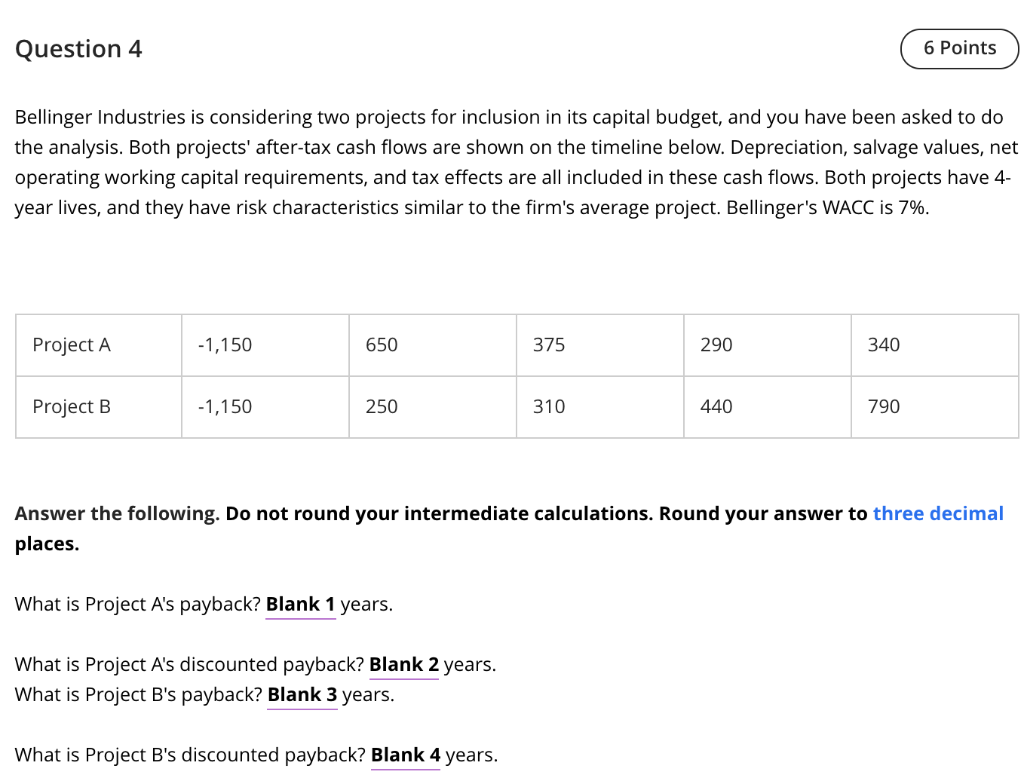 after-tax cash flows are shown on the timeline below. Depreciation, salvage values,