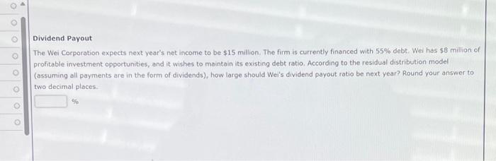 How do I solve this and what is the correct answer? Dividend