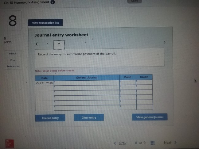made by the company on October 31, 2019, follow. Cumulative amounts pald
