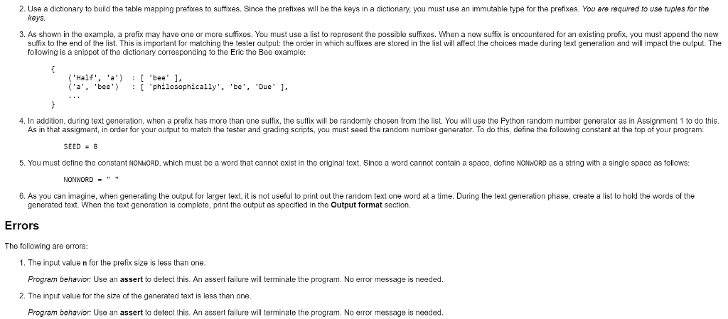 that is-at least somewhat-coherent and readable. You certainly couldn't simply pick random