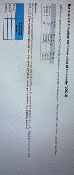  can you please help me with these problems? Exercise C-6 Calculate