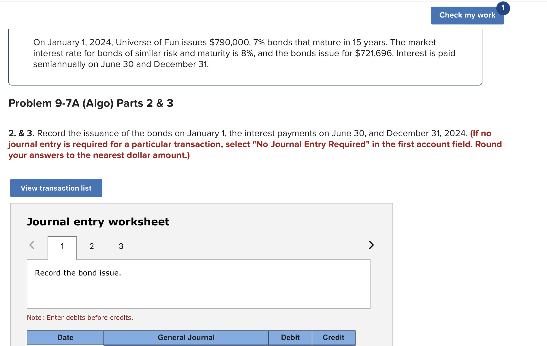 for the bond issuer (LO9-5) [The following information applies to the questions