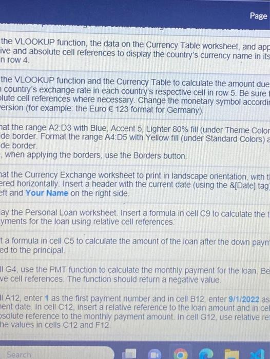 calculate the total number of payments for the loan using relative cell