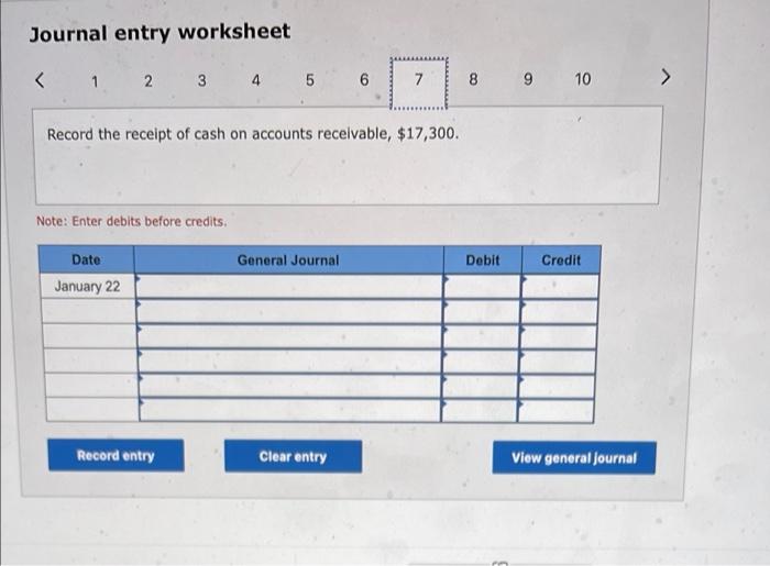 shares of treasury stock for $20 per share. January 15 Pay cash
