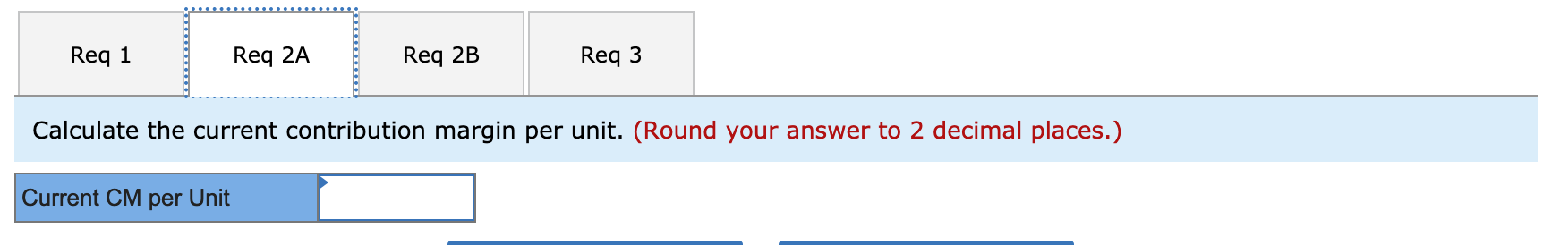 the idle capacity necessary to accommodate the special order. Calculate the additional